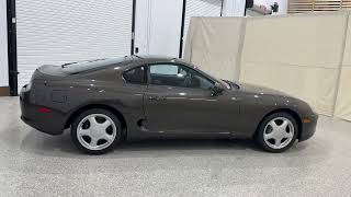 900-Mile 1993 Toyota Supra MKIV Twin Turbo Sport Top Walkaround Top Up
