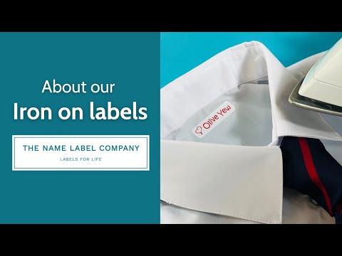 YouTube video about: Are iron on labels any good?