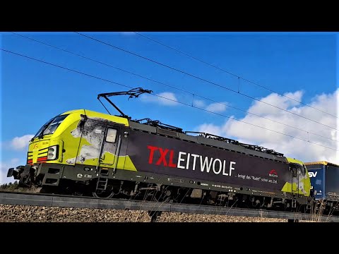 Nightjet Lok BR 111 Smart Rail (2x) Locomotion TXL Leitwolf Walter DSV BRB ÖBB Railjet bei Rosenheim
