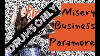 OnlyDrums! Misery Business ∞ Paramore ∞ Simone Lockhart on Drums