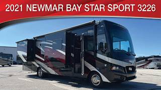 A preview image of the linked video showcasing 2021 Newmar Bay Star Sport 3226