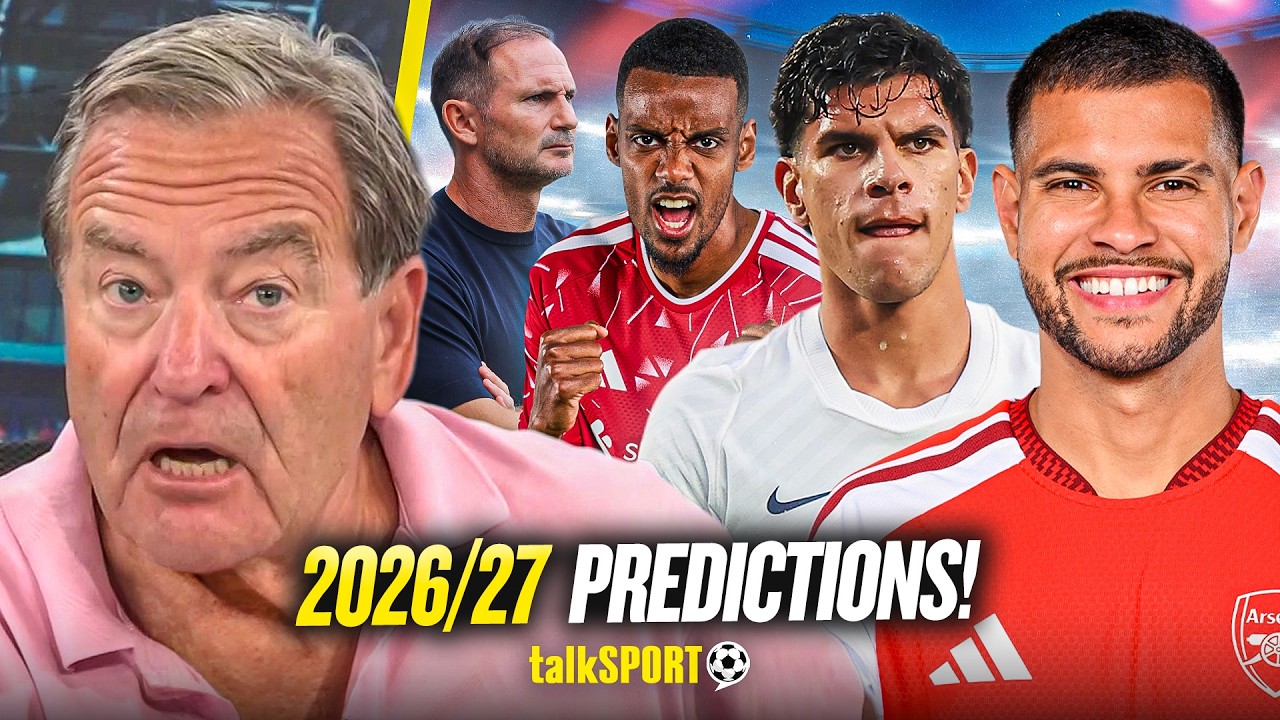 Jeff Stelling PREDICTS who will WIN the Premier League, QUALIFY for Europe and be RELEGATED!