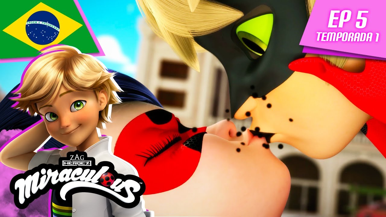 🇧🇷 MIRACULOUS | 🐞 CUPIDO NEGRO 🐾 | Episódio completo ▶️ Temporada 1 Ep 5 | Português BRASIL 🇧🇷