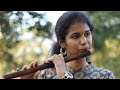 Lag Ja Gale On Flute By Vadali Lakshmi