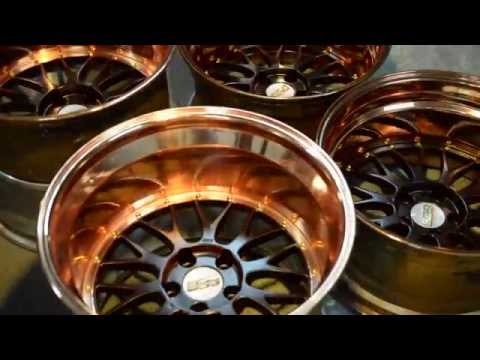 Custom BBS LM real copper plated