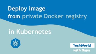 Pull Image from Private Docker Registry in Kubernetes cluster | Demo