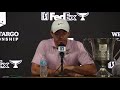Rory McIlroy Sunday Winner Press Conference Wells Fargo Championship 2024 PGA TOUR