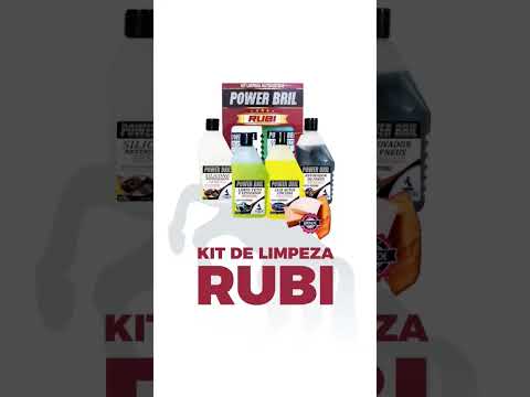 KIT LIMPEZA AUTOMOTIVA RUBI
