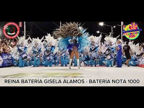 SHOW BATERÍA NOTA 1000 Comparsa Ráfaga - 2da Noche Carnaval de Concordia 2025