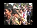 Funeral of General Bo Mya, a longtime leader of Myanmar's largest guerrilla group