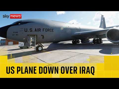 BREAKING: US refuelling plane goes down over Iraq