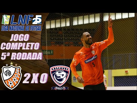 JOGO COMPLETO Carlos Barbosa 2x0 Cascavel | 5ª Rodada | LNF 2020 (08/09/2020)