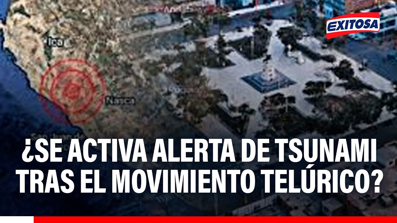 🔴🔵 Fuerte sismo de magnitud 6.1 remeció Ica: ¿Se activa alerta de tsunami?