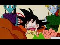ENG DUB Goku Eats Everything In Snake Princess Palace DBZ
