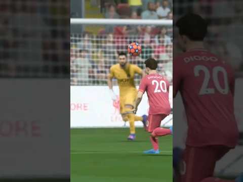D.JOTA matador de goleiro 🤯 #fifa22 #eagames