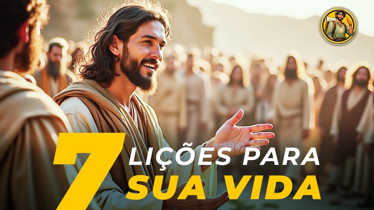 7 LIÇÕES PODERORAS de Jesus Para TRANSFORMAR sua vida HOJE!
