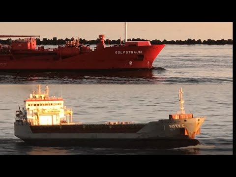 SHIPSPOTTING 2021// GIANT BULK CARRIER AND CRUDE OIL TANKERS AT PORT OF ROTTERDAM