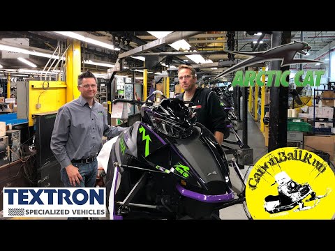 SnowRider TV Ep. 35, Säsong 2 - Canonball Run på G, Arctic Cat fabriken