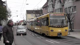 preview picture of video 'Einweihung der U15 Verlängerung nach Stammheim'