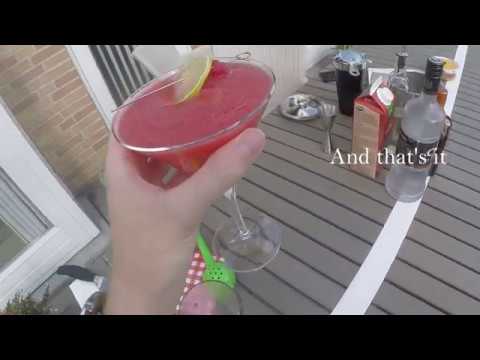 Quick Summer Drinks - The Raspberry Cosmopolitan