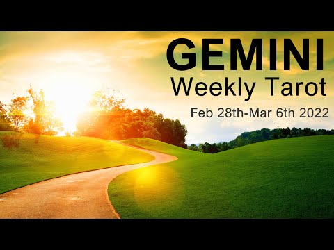 GEMINI WEEKLY TAROT READING "A BREAKTHROUGH GEMINI! POSITIVE SHIFTS” Feb 28th-Mar 6th 2022