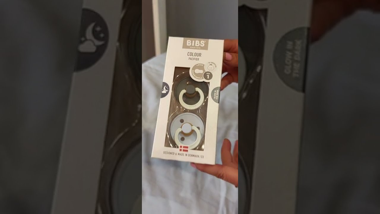 Chupetes Bibs daneses libres de BPA y con tetina 100% de látex natural