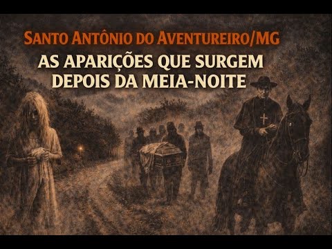 Santo Antônio do Aventureiro/MG | As Aparições Que Surgem Depois da Meia-Noite