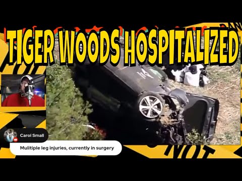 LIVE TIGER WOODS HOSPITALIZED