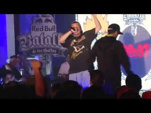 JORGE MC VS TOM CROWLEY  | FINAL RED BULL BATALLA DE LOS GALLOS SEMIFINAL SANTIAGO CHILE 2015