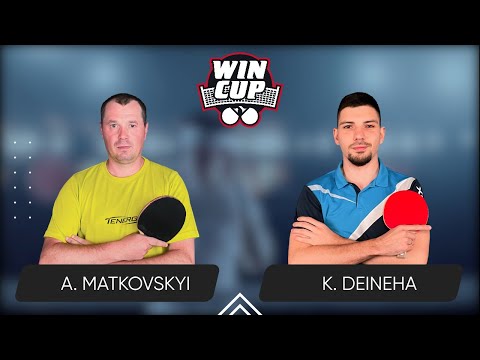 09:15 Andrii Matkovskyi - Kyrylo Deineha West 2 WIN CUP 21.07.2024 | TableTennis WINCUP