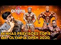 Minha previsão para o Mr olympia Open 2020!