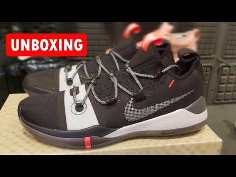 UNBOXING Nike KOBE AD EXODUS ' Black ' + CLOSER LOOK #mamba4Life #mamba #kobe #lakers