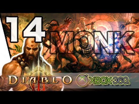 Diablo 3 Xbox 360/PS3 Monk Gameplay Walkthrough Part 14 - Trying New Weapons [HD]