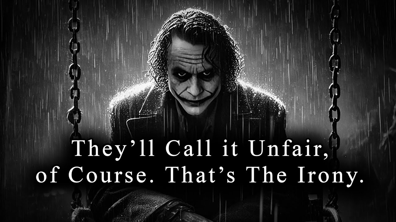 They Didn't Prepare For The WRATH That's COMING Their Way - JOKER SPEECH