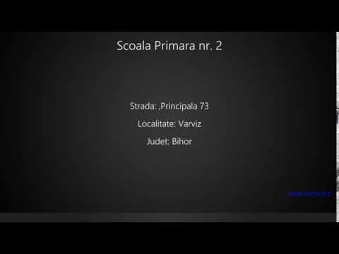 Scoala Primara nr. 2 Varviz
