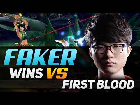 Faker Feeds First Blood But Destroys Lane Anyway!