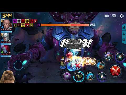 [Marvel Future Fight] Professor X beats Galactus