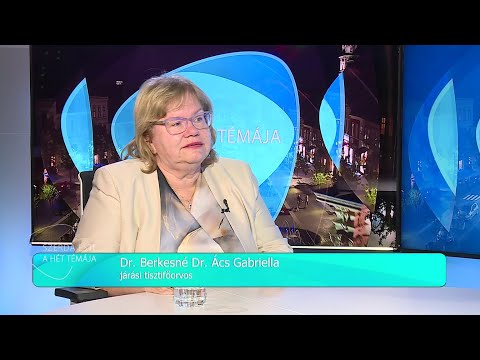 Szerda Este - A hét témája - vendég: Dr. Berkesné Dr. Ács Gabriella - 2025.10.29.