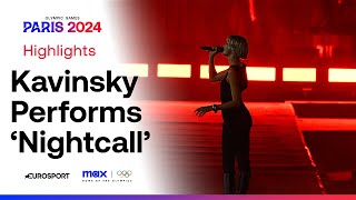 Nightcall 😍 Phoenix, Angèle and Kavinsky perform at Paris Olympics Closing Ceremony 🔥 | #paris2024