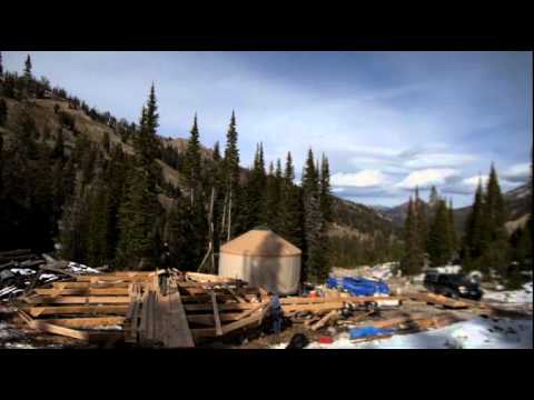 Prospecting Idaho Yurt Build