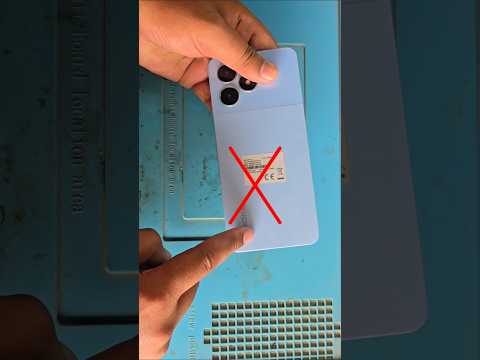 how to realme Note 50 back open 👌💯