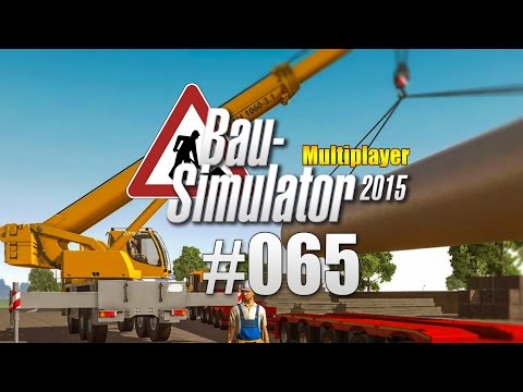 Bau-Simulator 2015 Gold Multiplayer #065 - KRAN mit JOYSTICK! CONSTRUCTION SIMULATOR