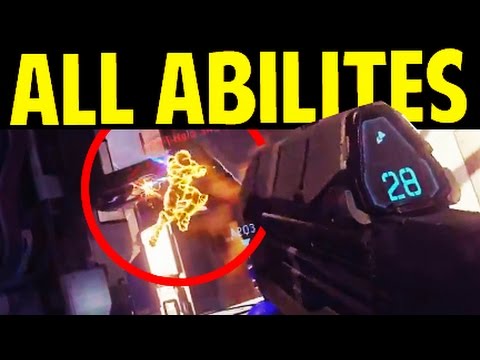 Halo 5: Guardians Beta - All 7 Spartan Abilites (Smart Scope, Charge, Etc.)