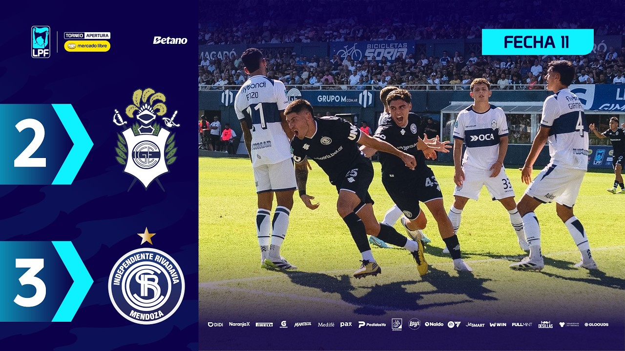 Gimnasia y Esgrima vs Independiente Rivadavia Highlights