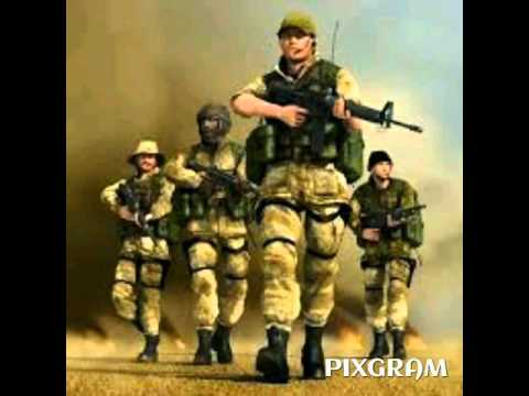 Us soldiers, bad company  Five Finger Death punch.