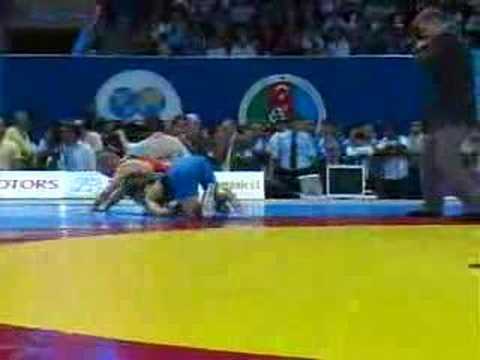WM Baku 07 Marcel Ewald GER - VELIKOV Radoslav (BUL)