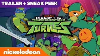 Rise of the Teenage Mutant Ninja Turtles �️ NEW Series OFFICIAL TRAILER w/ Bonus SNEAK PEEK | Nick