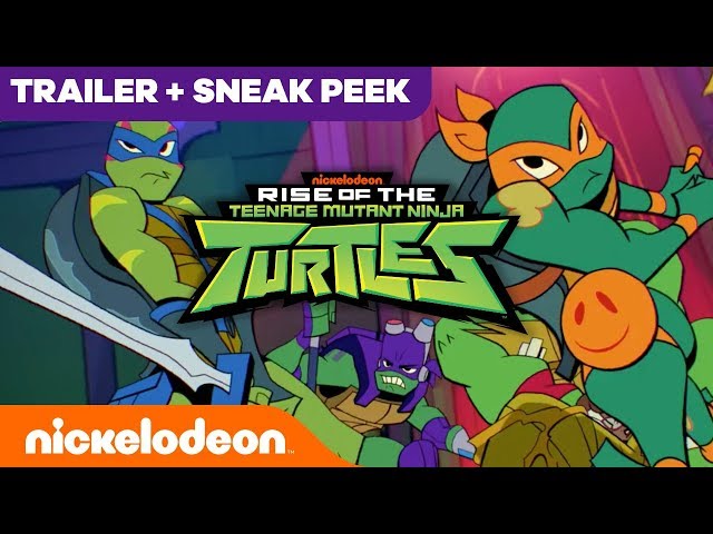 Rise of the Teenage Mutant Ninja Turtles 🗡️ NEW Series OFFICIAL TRAILER w/ Bonus SNEAK PEEK | Nick
