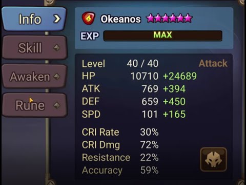 How To Build Series Ep 5 | How To Build Okeanos, The Fire Sea Emperor | Summoners War