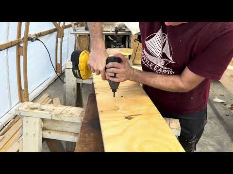 Starting the Centerboard Case and Installing the Transom  | Welsford Penguin Sailboat Build